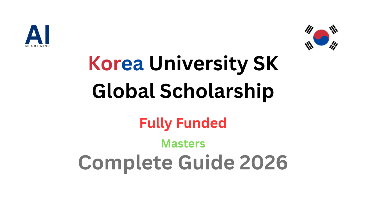 Korea University SK Global Scholarship